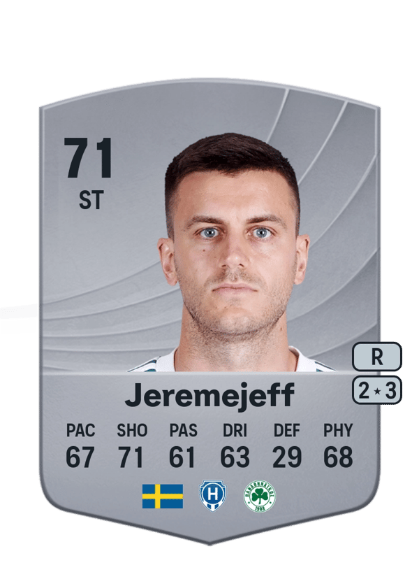 Alexander Jeremejeff 71 EA FC