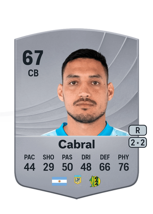 Yonathan Cabral 67 EA FC