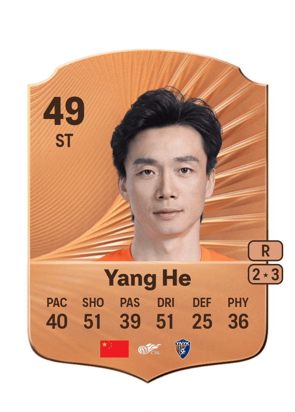 Yang He 49 EA FC