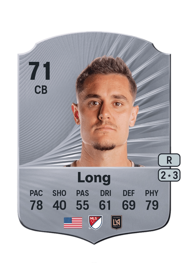 Aaron Long 71 EA FC