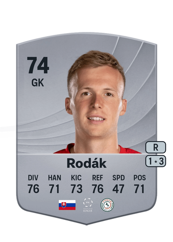 Marek Rodák 74 EA FC