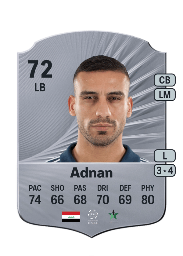 Ali Adnan 72 EA FC