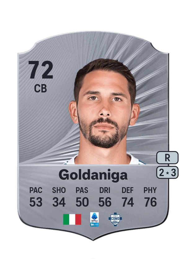 Edoardo Goldaniga 72 EA FC