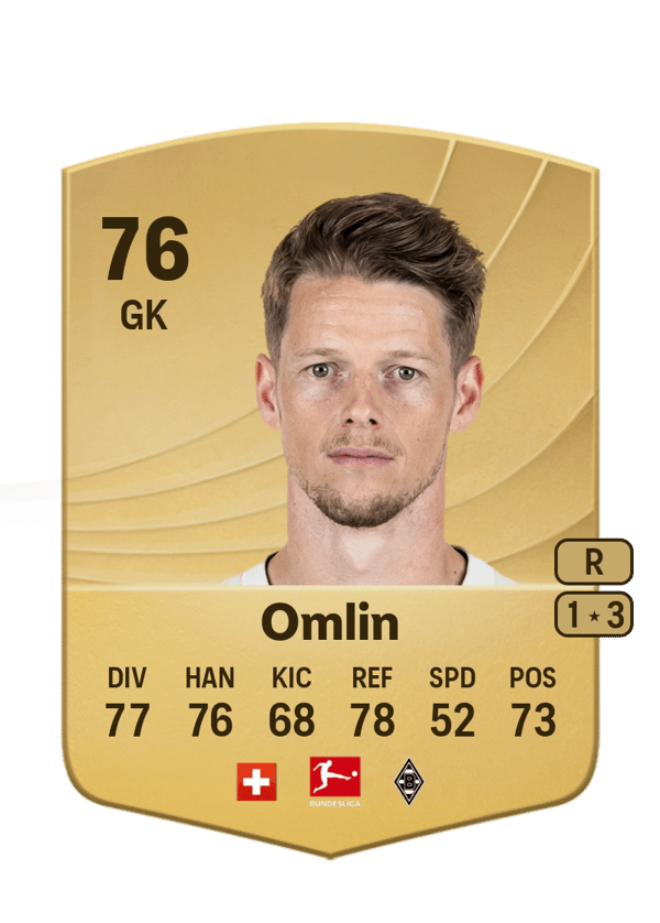 Jonas Omlin 76 EA FC