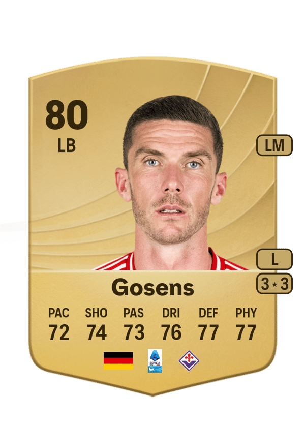 Robin Gosens 80 EA FC