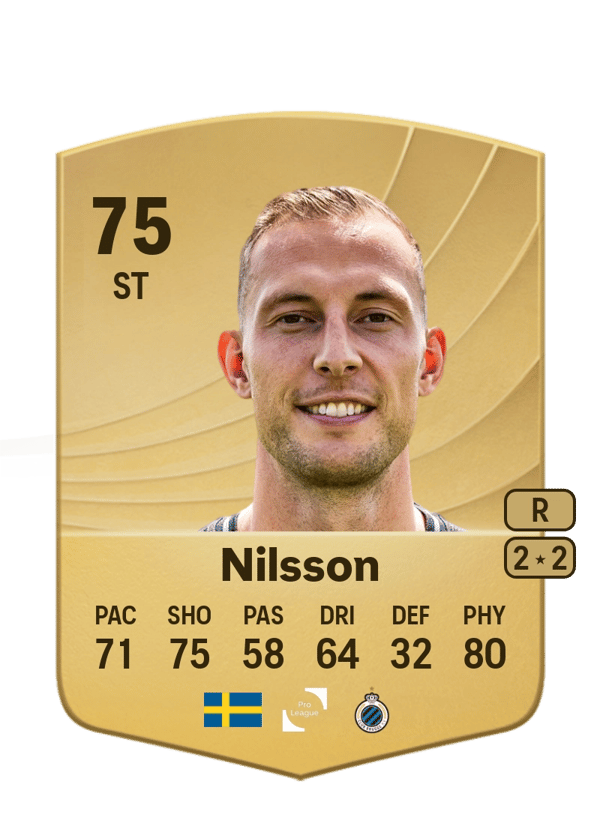 Gustaf Nilsson 75 EA FC