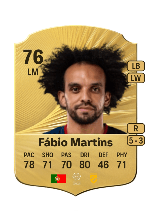 Fábio Martins 76 EA FC