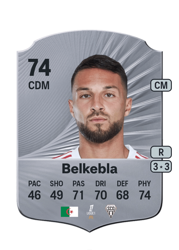 Haris Belkebla 74 EA FC