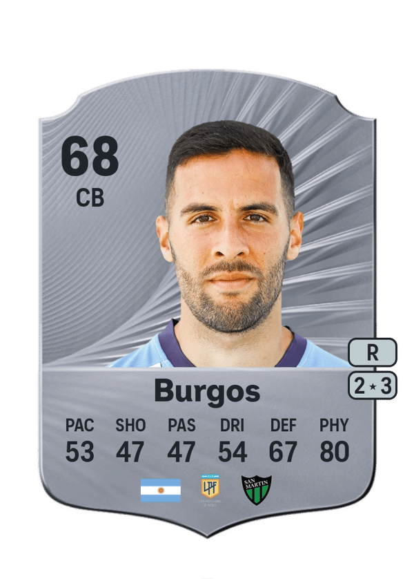 Esteban Burgos 68 EA FC