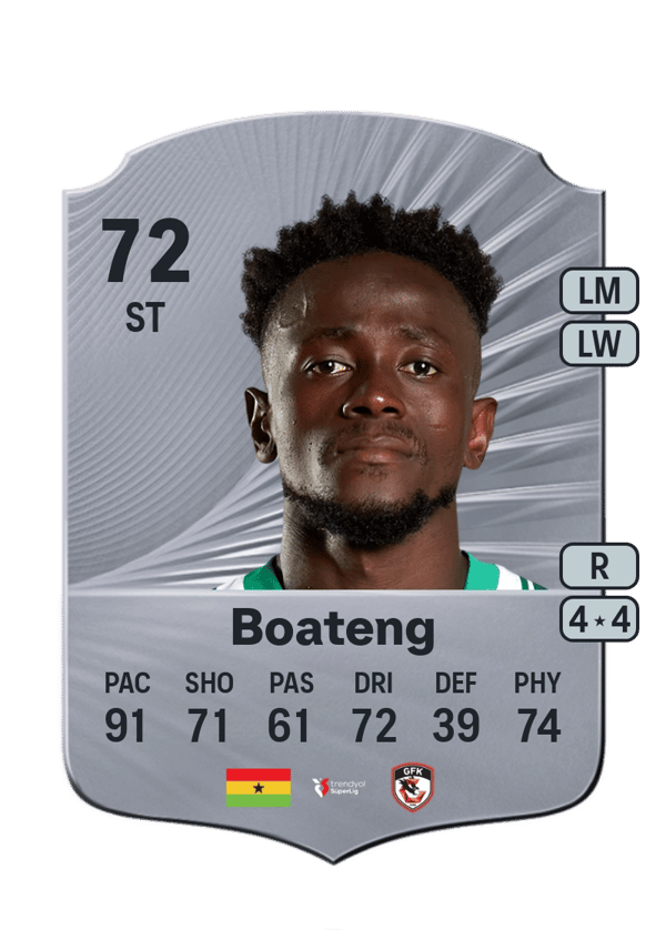 Emmanuel Boateng 72 EA FC