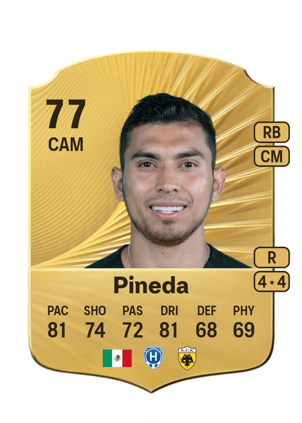 Orbelín Pineda 77 EA FC