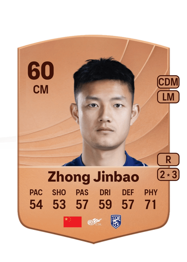 Zhong Jinbao 60 EA FC