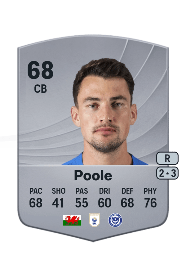 Regan Poole 68 EA FC