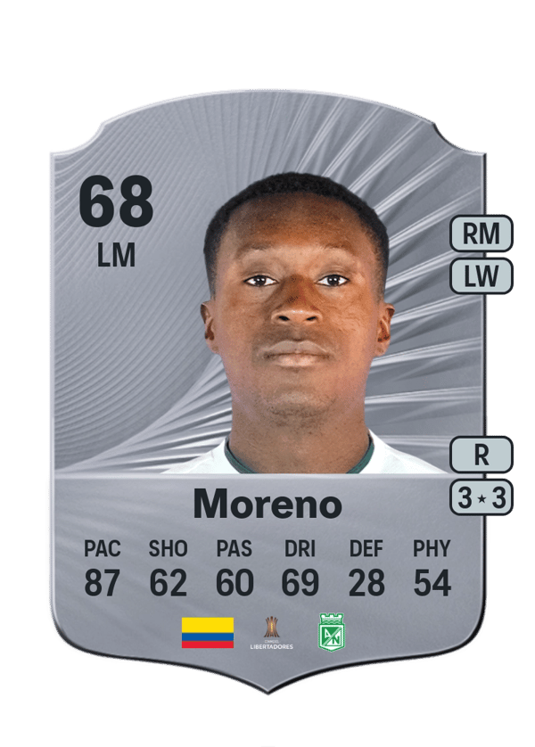 Marlos Moreno 68 EA FC