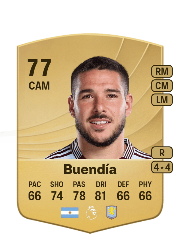 Emiliano Buendía 77 EA FC