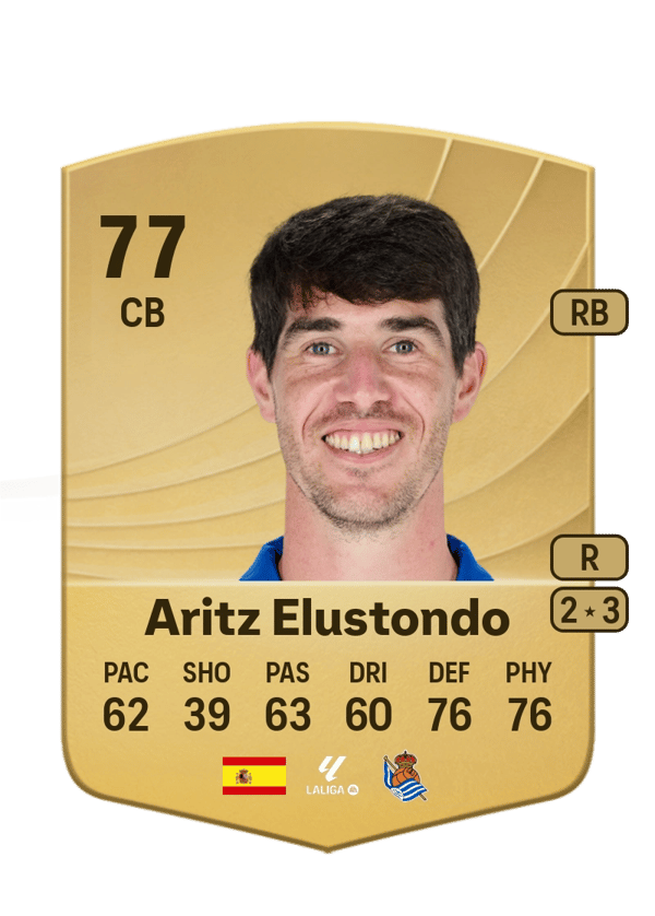Aritz Elustondo 77 EA FC