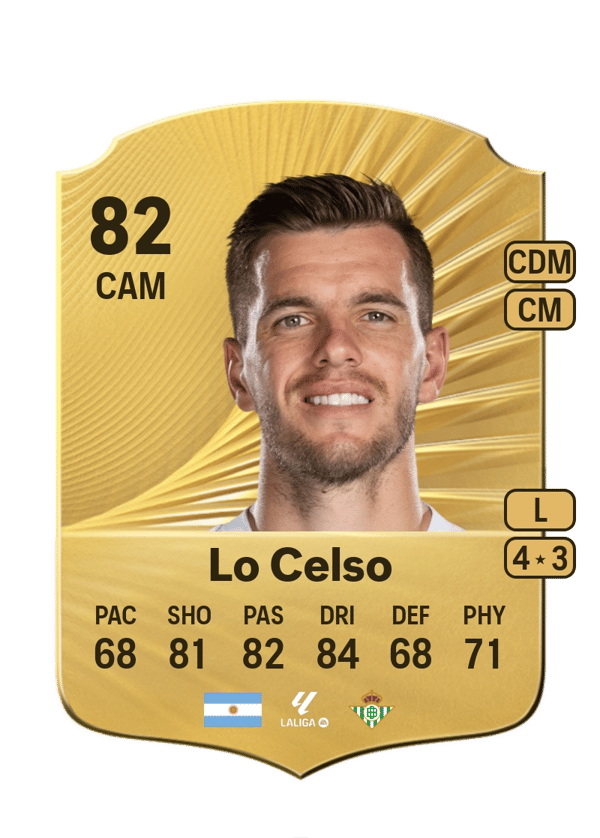 Giovani Lo Celso 82 EA FC