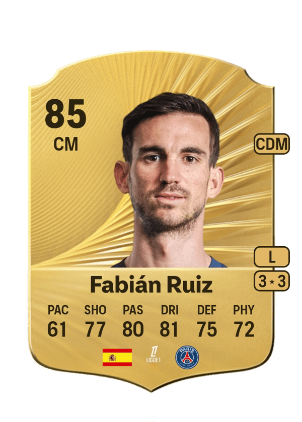 Fabián Ruiz 85 EA FC