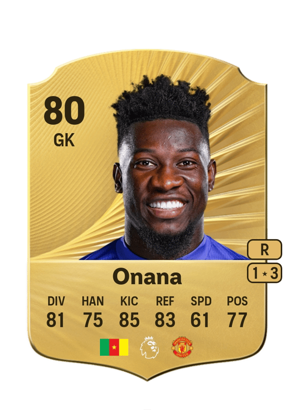 André Onana 83 EA FC