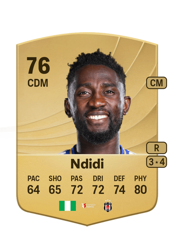Wilfred Ndidi 76 EA FC