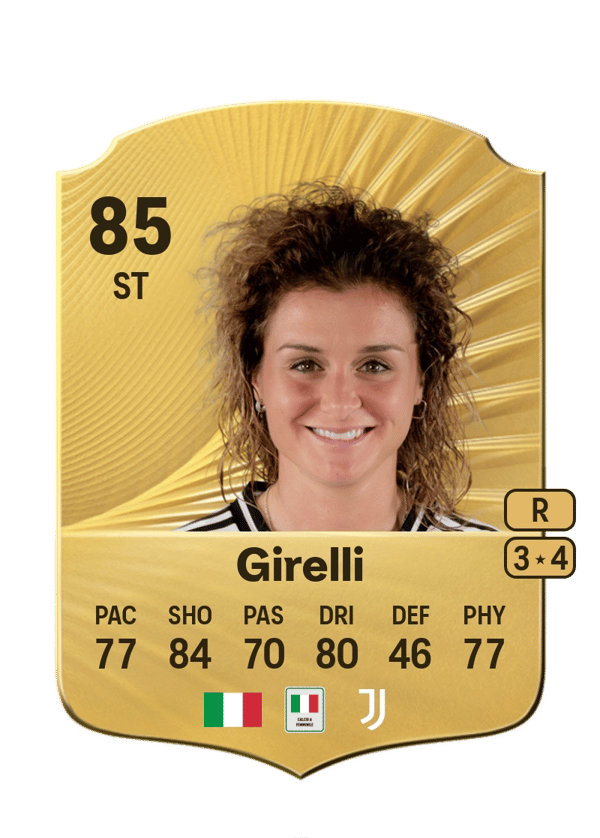 Cristiana Girelli 85 EA FC