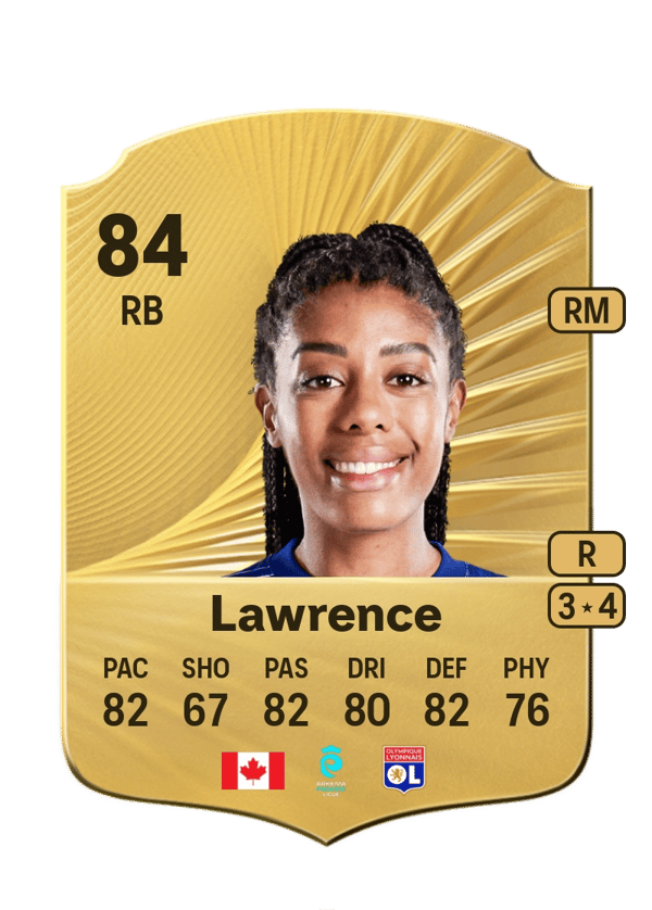 Ashley Lawrence 84 EA FC