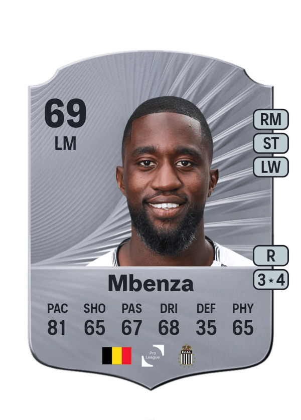 Isaac Mbenza 69 EA FC