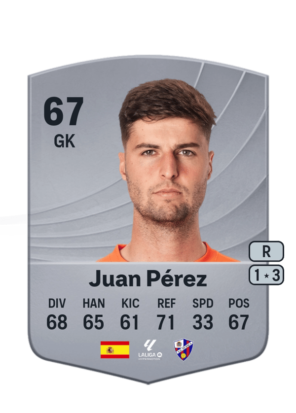 Juan Pérez 67 EA FC