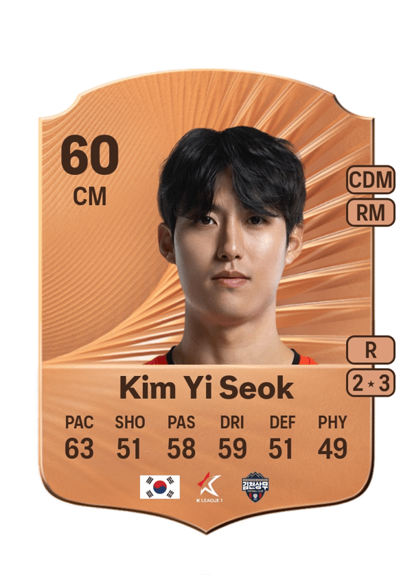 Kim Yi Seok 60 EA FC