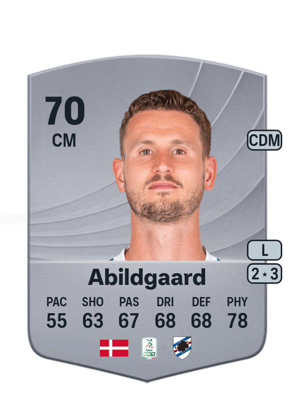 Oliver Abildgaard 70 EA FC