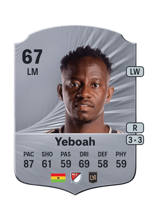 Yaw Yeboah 67 EA FC