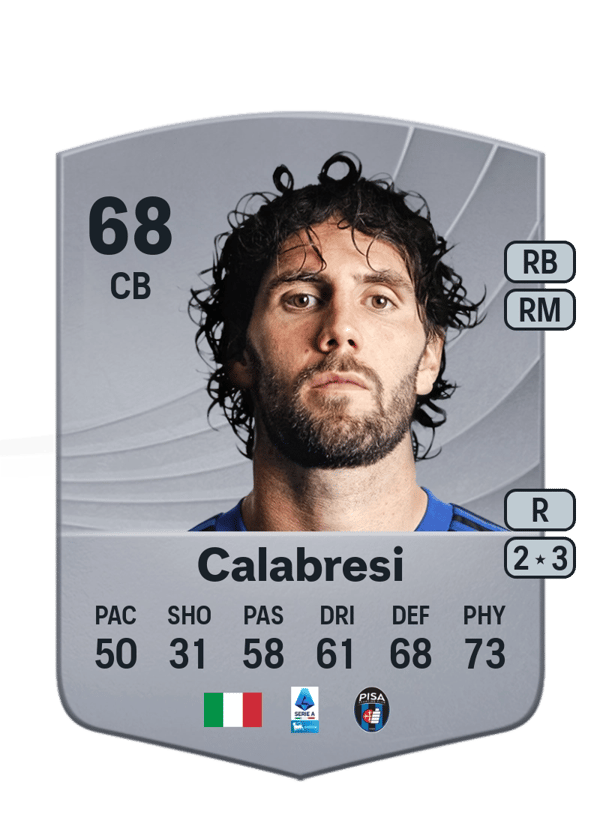 Arturo Calabresi 68 EA FC
