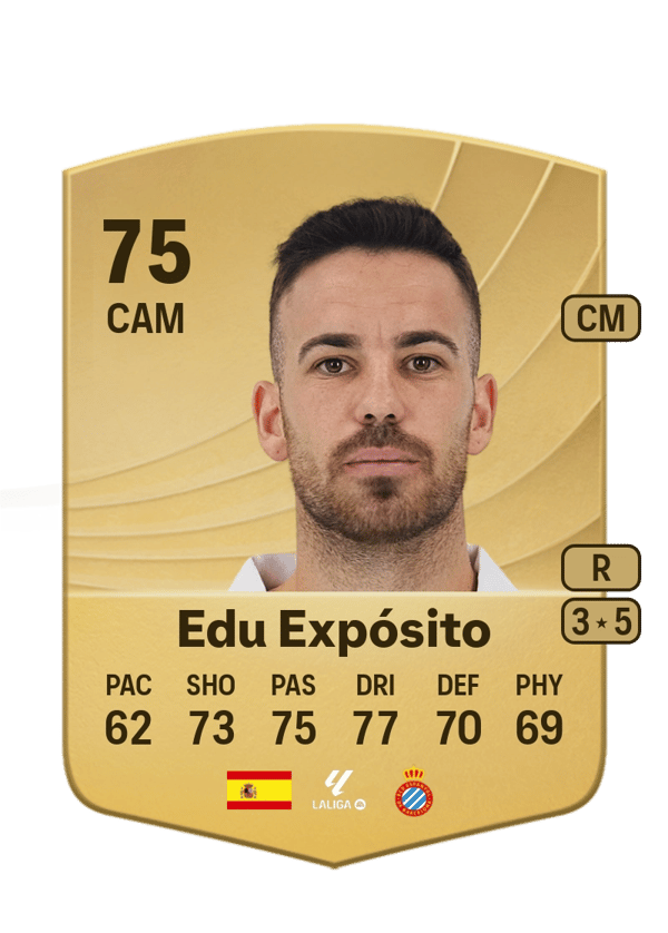 Edu Expósito 75 EA FC