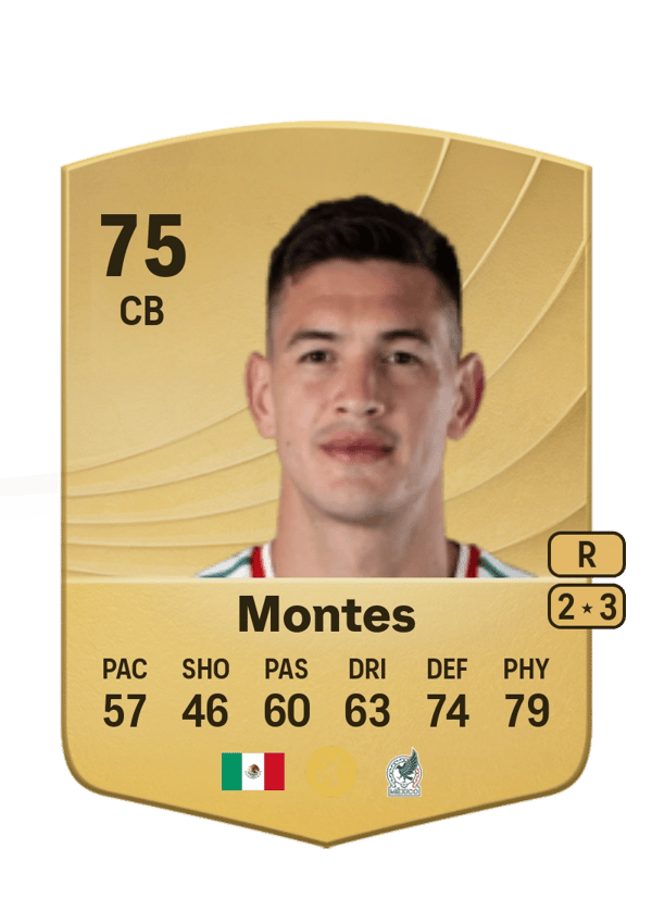 César Montes 75 EA FC