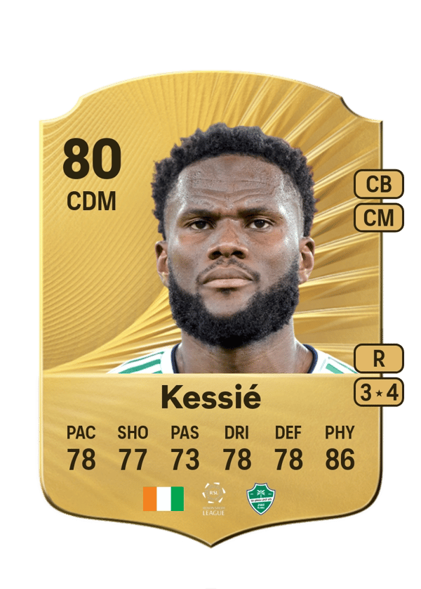 Franck Yannick Kessié 80 EA FC