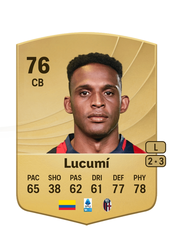 Jhon Lucumí 76 EA FC