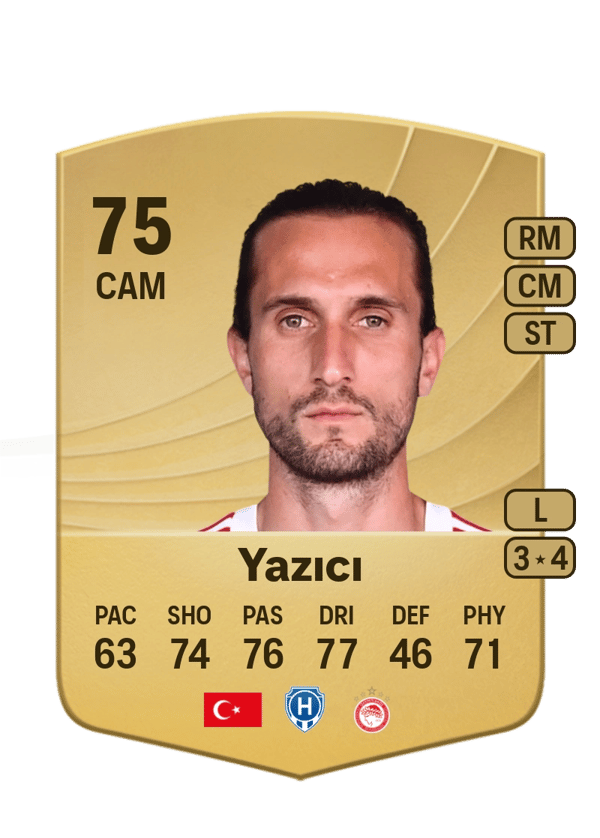 Yusuf Yazıcı 75 EA FC