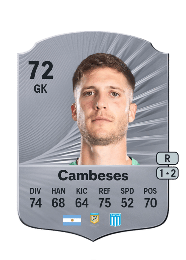 Facundo Cambeses 72 EA FC