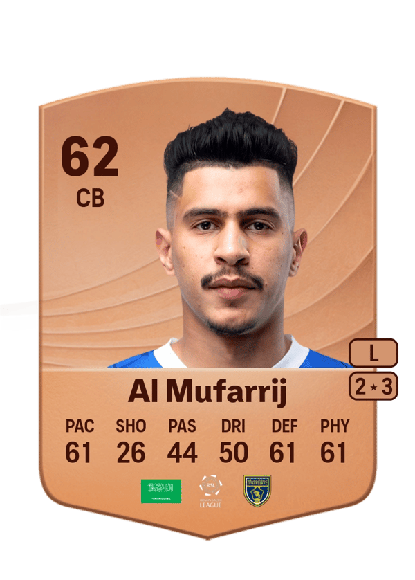 Muteb Al Mufarrij 62 EA FC