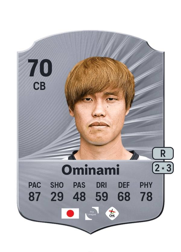 Takuma Ominami 70 EA FC