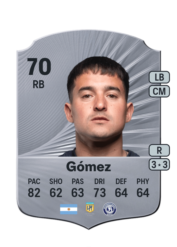 Gómez 70 EA FC