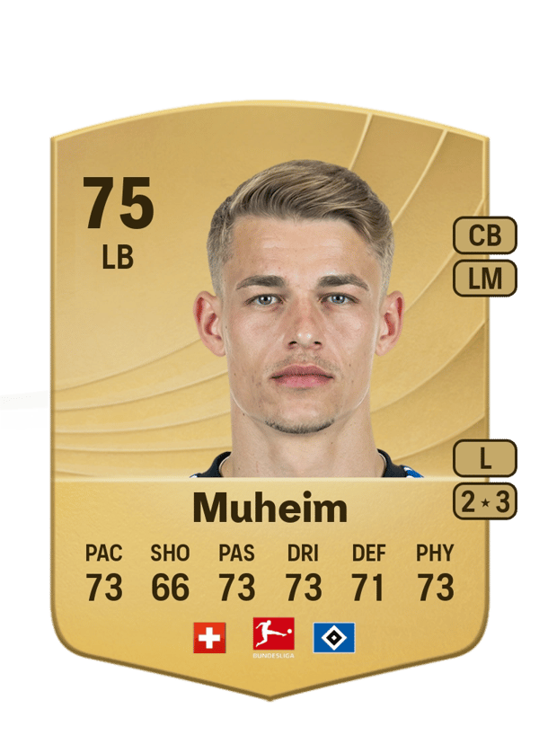 Miro Muheim 75 EA FC