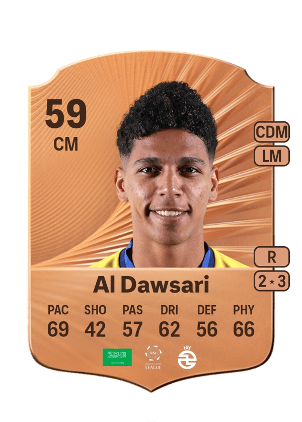 Abdulrahman Al Dawsari 59 EA FC
