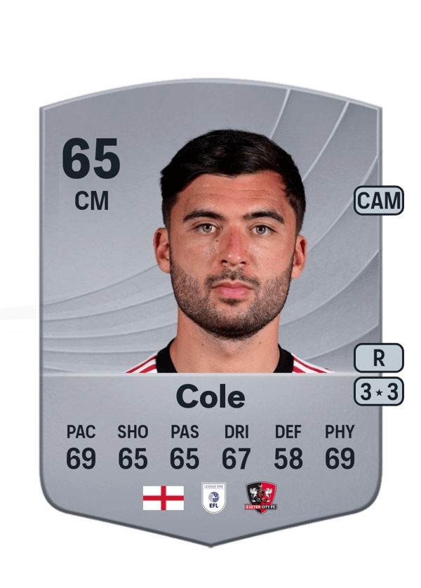 Reece Cole 65 EA FC