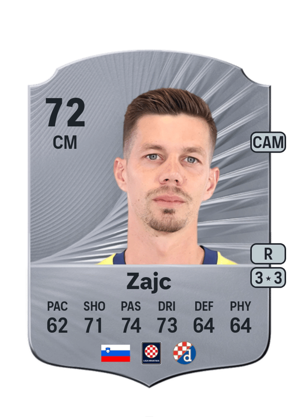 Miha Zajc 72 EA FC