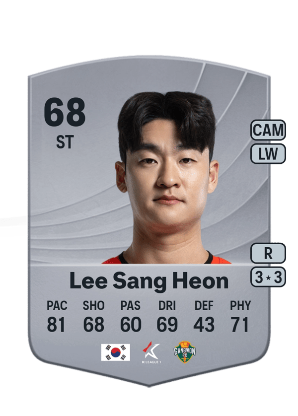 Lee Sang Heon 68 EA FC