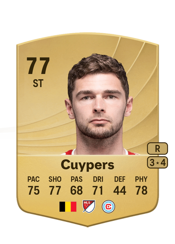 Hugo Cuypers 77 EA FC
