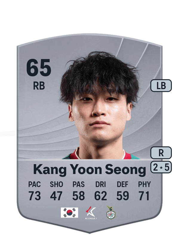 Kang Yoon Seong 65 EA FC