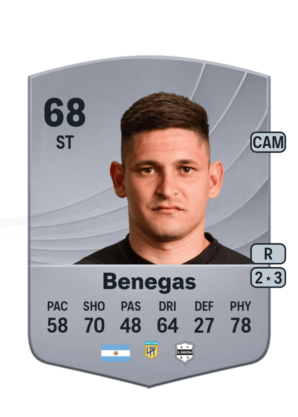 Nicolás Benegas 68 EA FC