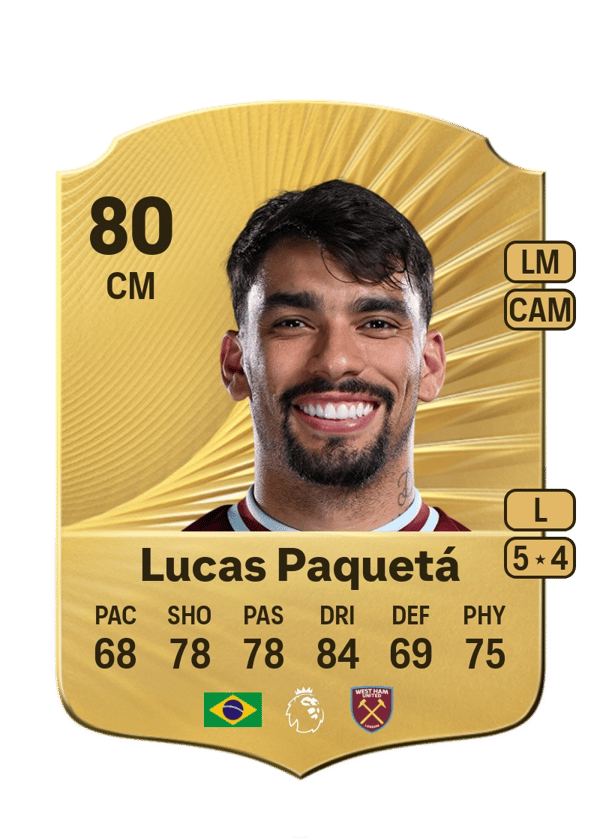 Lucas Paquetá 80 EA FC